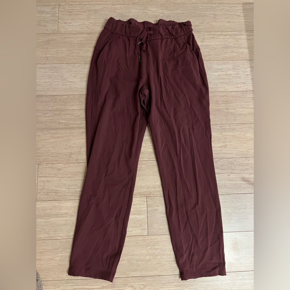 lululemon athletica maroon Track Pants